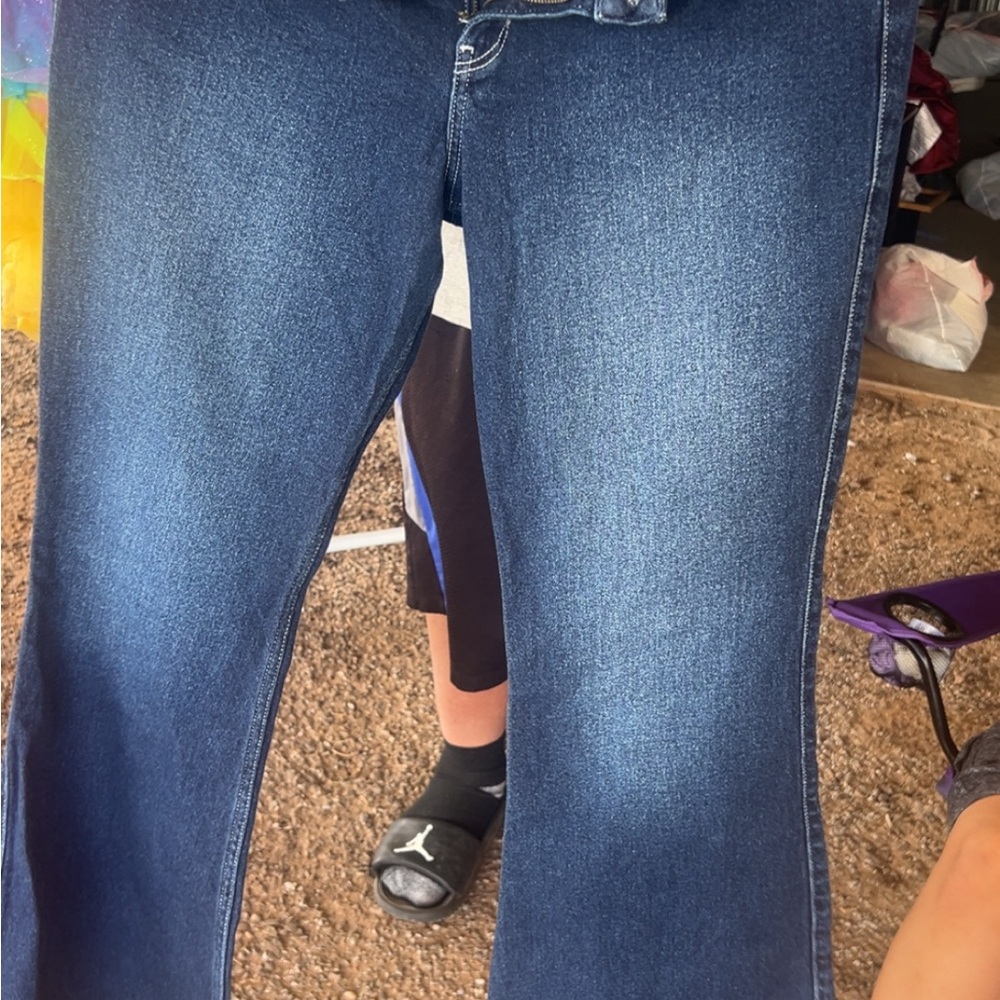 Hollister Blue Straight Leg Jeans Classic Denim